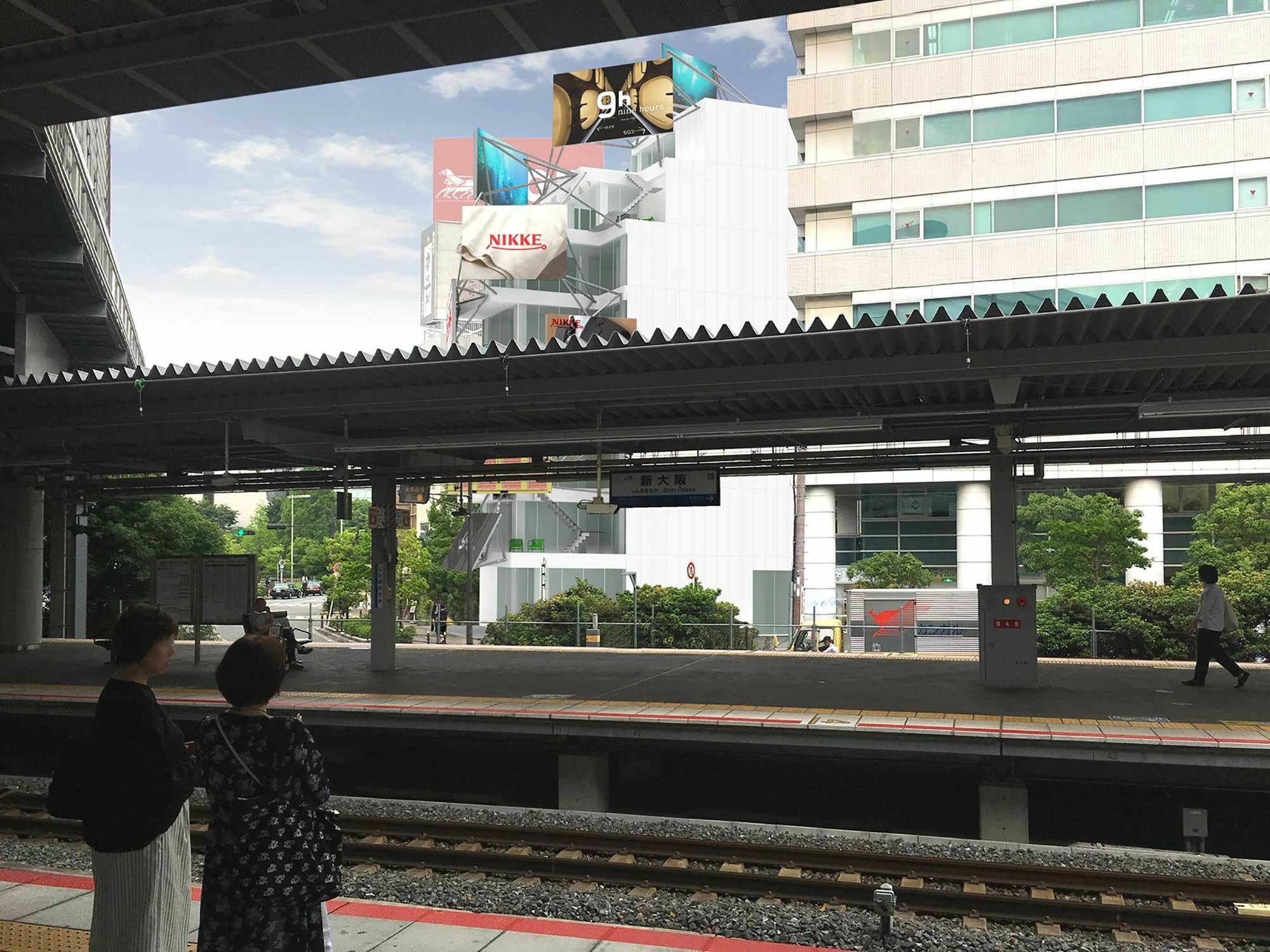 Nine Hours Shin Osaka Station Hotel Exterior photo